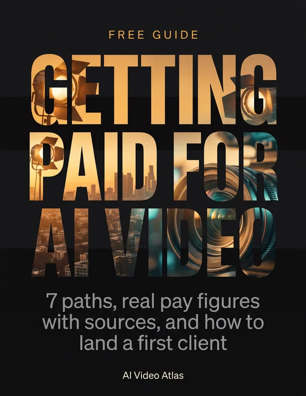 Getting Paid for AI Video guide cover